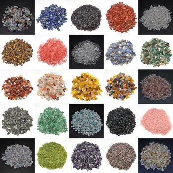50g / 100g Doğal Kristaller Çakıl Numune Toplu Eskitme Taşlar Kayalar Ve Mineraller Şifa Ham Taşlar Akvaryum Dekorasyon