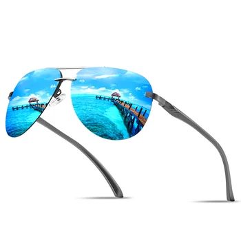 Klasik Vintage Çerçevesiz Havacılık Pilot Güneş Gözlüğü Erkekler için parlama Önleyici Gözlük Metal Oval Çerçeve Shades UV400 Lentes De Sol Mujer