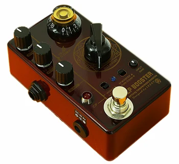 LILT Optik Analog Kompresör pedalı Elektro Gitar Bas Güçlendirici Etkisi pedalı Gerçek Bypass İki-in-one Pedalı