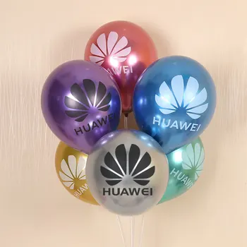 Özel Balon Metalik Balon 100 adet Kişiselleştirilmiş Baskı Balon Harfler Metin Kendi Logo Baskı Reklam Özelleştirilmiş Balonlar