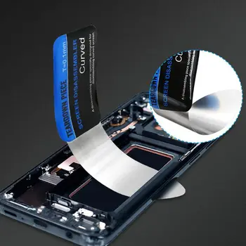 Cep Telefonu Kavisli LCD Ekran Spudger Açılış Gözetlemek Kart Araçları Ultra İnce Esnek Cep Telefonu Sökmeye Çelik Metal Spudger f