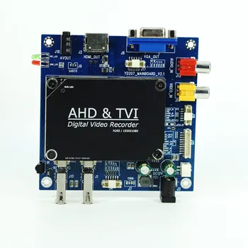 5 adet PCB DVR + 5 adet düğme, MİNİ DVR Kurulu Video Kaydedici Modülü video Girişi VGA HDMI CVBS Çıkışı