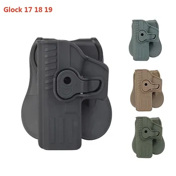 Taktik Tabanca Kılıfı Kemer Kılıfları Glock 17 19 22 26 Sol Sağ El Hızlı Beraberlik Airsoft Tabanca Kılıfı Avcılık Aksesuarları