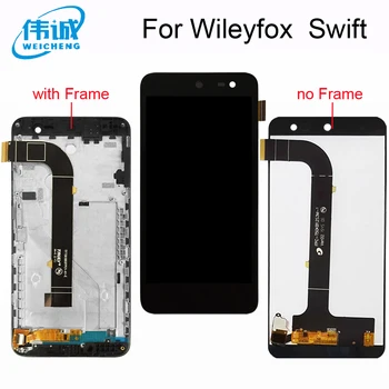 Wileyfox Swift için dokunmatik LCD ekran Ekran Meclisi Için Wileyfox swift LCD Ekran LCD Sensörü