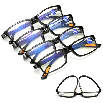 TR90 Anti mavi ışık Ultra hafif Ve Ultra sert okuma gözlüğü İle erkekler Ve Kadınlar İçin Anti-mavi ışık kaplama göz koruması