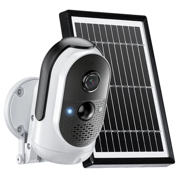 X12 Güvenlik Gözetim Kamera Mini Akıllı Kablosuz Açık Su Geçirmez WiFi IP Web Video Kameralar ile Güneş Pil Paneli