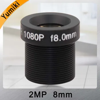 Yumiki CCTV lens F2. 0 M12 * 0.5 8mm 45 derece güvenlik kamerası Kurulu Lens için 1/3