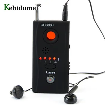 CC308 Anti - casus Hata Dedektörü Mini kablosuz kamera Gizli Sinyal GSM Cihaz Bulucu Gizlilik Korumak Güvenlik AB Güç Adaptörü