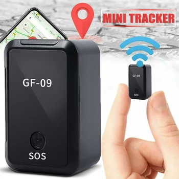 GF-09 / GF-07 Mini Araba GPS Tracker Anti-kayıp Bulucu Cihazı Gerçek Zamanlı Izleme Kayıt GF09 GF07 SIM Pozisyoner wıfı