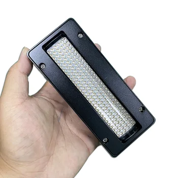120 * 25mm Uv led dolgu ışığı 1 Takım Su Soğutma Sistemi Flatbed Mürekkep Püskürtmeli Yazıcı İçin Epson XP600 DX5 Yazıcı Kafası UV Mürekkep Kuru Lambalar