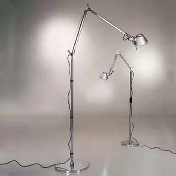 Tolomeo Retro LED Zemin Lambası ayarlanabilir zemin lambası Tasarımcı ayakta lamba Zemin Uzun yatak odası Oturma odası Stüdyo zemin lambaları