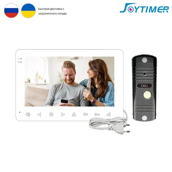 Joytimer Ev Video Interkom Görüntülü Kapı Telefonu Daire ıçin 7 