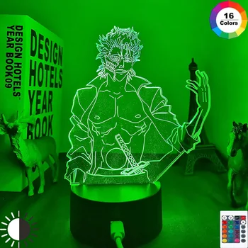 Anime Bleach Grimmjow Jaegerjaquez Led Gece Lambası yatak odası dekoru Gece Lambası Çamaşır Suyu Hediye Akrilik Neon 3d Lamba Grimmjow