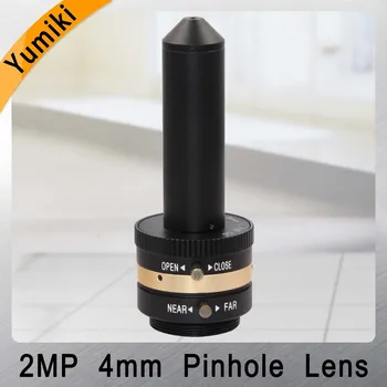 Yumiki 2.0 Megapiksel Manuel Iris İğne Deliği lens 4mm 1/3 