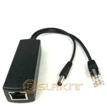 DSLRKIT 5.5x2. 1mm DC 5 V 2.4 A Aktif PoE Splitter Ethernet Üzerinden Güç 802.3 af