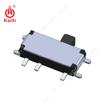 Kailh 7-pin Yüzeye monte Slayt Anahtarı 2 Pozisyon ve PC Kartı Montaj Tasarımı SMT / SMD MP3 MP4