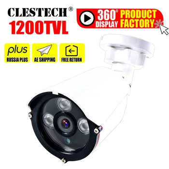 3LED Dizi 960 H HD CCTV Camera1200TVL Gündüz Gece Görüş Bullet Analog Gözetim Kızılötesi Su Geçirmez ıp66 Sistemi Bebek monitörü