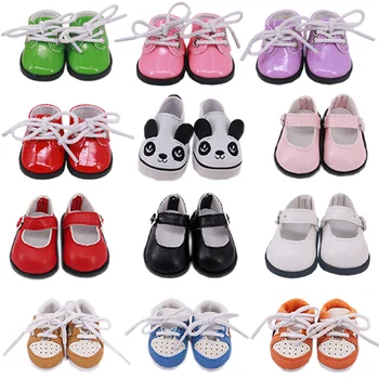 5cm Bebek Ayakkabı Botları Panda pu ayakkabıları İçin 14.5 İnç Nancy Amerikan Paola Reina Bebek ve 1/6 Bjd EXO Bebek Botları Nesil kız çocuk oyuncağı