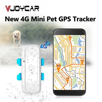 Vjoy Yeni 4G evcil hayvan gps takip cihazı TK911Pro Gerçek Zamanlı Izleme Köpek Hayvan Bulucu TKSTAR LTE GSM GPS Bulucu Paletli Geo çit Ücretsiz APP