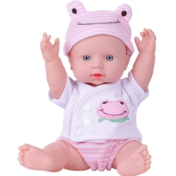 30cm Yaratıcı Yeniden Doğmuş Bebek Bebek Yumuşak Vinil Silikon Gerçekçi Yenidoğan Bebek Bebekler Oyuncaklar Çocuklar İçin Hediye Damla dayanıklı oyuncak Bebek