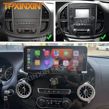 Araba Radyo Mercedes Benz Vito İçin W447 2014 2015 2016 2017 2018 2019 2020 2021 Android Oto Araba Multimedya Oynatıcı GPS Kafa Ünitesi