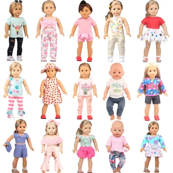 2022 Yeni Güzel oyuncak bebek Giysileri Elbise Amerikan 18 İnç Kız Ve 43 cm Bebek Yeni Doğan Bebek Aksesuarları DIY Rusya, OG Bebek Oyuncak