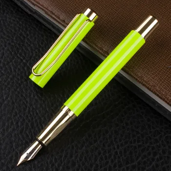 Lüks mürekkep Metal dolma kalem ile 0.5 mm Uç Yazma Kalemler Ofis Okul Kırtasiye Malzemeleri noel hediyesi Ücretsiz Kargo