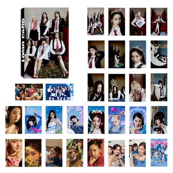 30 adet / takım Kpop IVE Yeni Albümü AŞK DALIŞ Fotoğraf Kartları Kazandı Genç Bir Yu Jin Photocards Lomo Kartı Hayranları Koleksiyonu Photocards