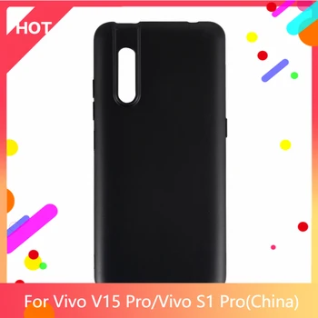 V15 Pro Kılıf Mat Yumuşak Silikon TPU arka kapak İçin Vivo S1 Pro (Çin) telefon kılıfı İnce darbeye dayanıklı