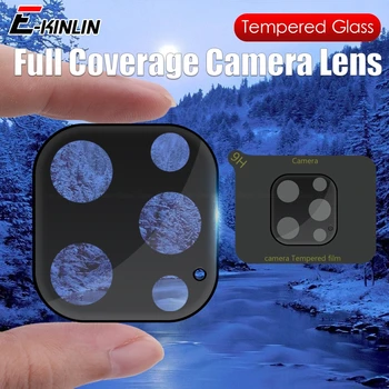 Kavisli Kamera Lens Tam Kapsama Koruyucu Film 3D Ekran Koruyucu Temperli Cam iPhone 14 Artı 13 12 11 Pro Max mini 