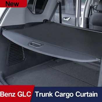 Bagaj Kargo Kapağı Benz GLC SUV Bölüm Perde Ekran Gölge Güvenlik Kalkanı Geri Çekilebilir Arka Raf Kapağı Oto Aksesuarları