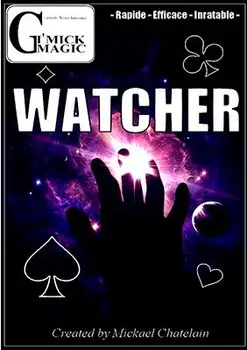 Watcher (DVD ve Hile) Mickael Chatelain Sihirli Hileler, Sokak Sihirli Sahne Yanılsamalar Yakın Çekim Sihirbaz Magia Oyuncaklar Mentalism