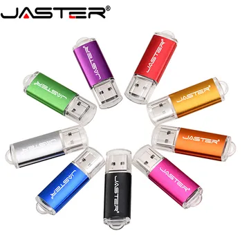 JASTER mini Kalem sürücü USB Flash sürücü 4 gb 8 gb 16 gb 32 gb 64 gb 128 gb pendrive metal usb 2.0 flash sürücü hafıza kartı Usb sopa