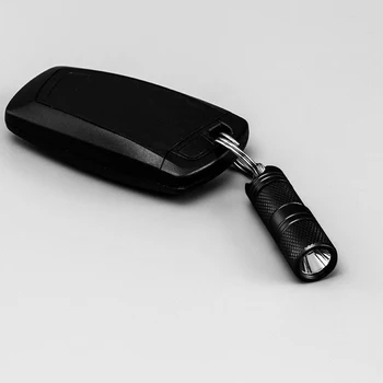 USB Şarj Edilebilir Taşınabilir LED cep feneri 120lm Mini Anahtarlık El Feneri Açık Kamp Dağcılık