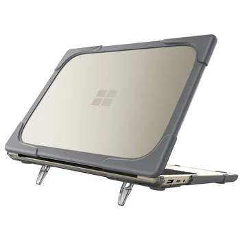 Standı Darbeye Dayanıklı Durumda Microsoft Surface Laptop için Gitmek 12.4 Anti-çatlak Kapak Yüzey Dizüstü 4 3 2 13.5 15 Koruyucu Kabuk