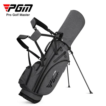 Pgm Golf Standı Çantası Katı Standı Ve Yüksek Yoğunluklu Crash Pad Ultra Hafif Ve Taşınabilir Erkekler için Tutabilir 12-14 Kulüpleri