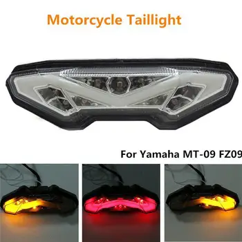Motosiklet Arka Lambası Yamaha MT-09FZ09 2013-2017 LED Direksiyon Fren Entegre Arka Stop Lambası Düzeneği