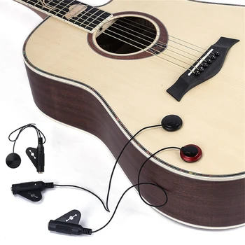 Akustik Gitar Pickup Piezo İletişim Pickup Gitar Ukulele Keman Mandolin Banjo Kalimba Arp Mikrofon Banjo Aksesuarları