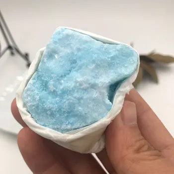 1 adet Rastgele Ham Mavi Aragonit Kristal Kaya Numune Mineral Şifa Reiki Taş Ev Dekor Kaba