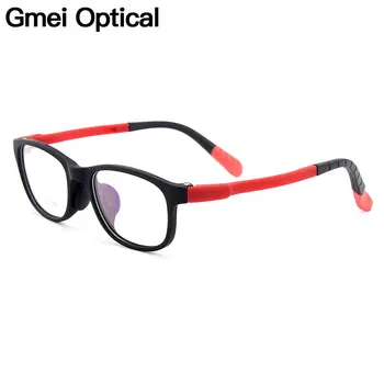 Gmei Optik Yeni Varış Ultra hafif Silika Jel Çocuklar Optik Gözlük Çerçeveleri çocuk Miyop Gözlük Çerçevesi Hipermetrop CX68003