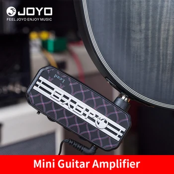 JOYO JA-03 Mini gitar amplifikatörü Amp Cep Güçlü 6 Ses Efektleri Metal ve Kurşun ve İngilizce Kanal ve Süper Kurşun ve Tüp Sürücü ve Akustik