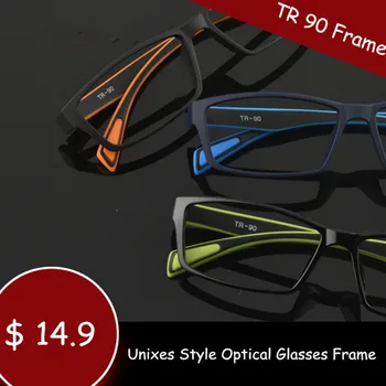 Chashma marka ışık TR 90 gözlük optik gözlük çerçeveleri kadınlar siyah gözlük esnek spor şık gözlük erkek 17g