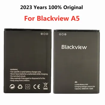 2023 Yıl Orijinal 2000mAh Pil Blackview A5 5 Cep Telefonu Yedek Bateria Piller