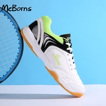 Yeni Yüksek Kaliteli Badminton Ayakkabı Erkekler Kadınlar Hafif Badminton Sneakers Büyük Boy 36-45 Rahat tenis Ayakkabıları Erkek