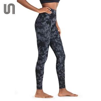Leopar Baskı Spor Kadın Spor Bodycon Yüksek Bel Yoga kalem pantolon Egzersiz Spor Giyim Spor Kadın Tayt Legging