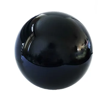Siyah 50mm / 80mm Feng Shui Kristal Bakan Küre Topu fotoğraf kabini Sahne ve Parti Süslemeleri