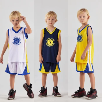Yaz Yeni erkek kız basket topu Giyim Seti DIY Üniforma Çocuk Yelek Şort 2 adet Özel Erkek Kolsuz Elbise Takım Elbise
